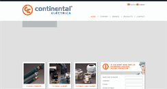 Desktop Screenshot of contielec.es
